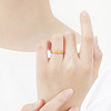 Pelikan jewelry ancient gold fringe peace ring