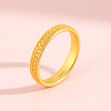 Pelikan jewelry ancient gold fringe peace ring