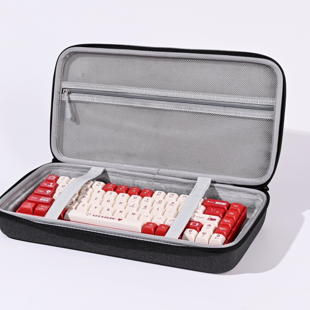 68/87配列机械键盘收纳包保护套适用87/68键机械键盘硬壳防摔键盘,淘宝优惠券,粉丝福利购,淘宝优惠卷