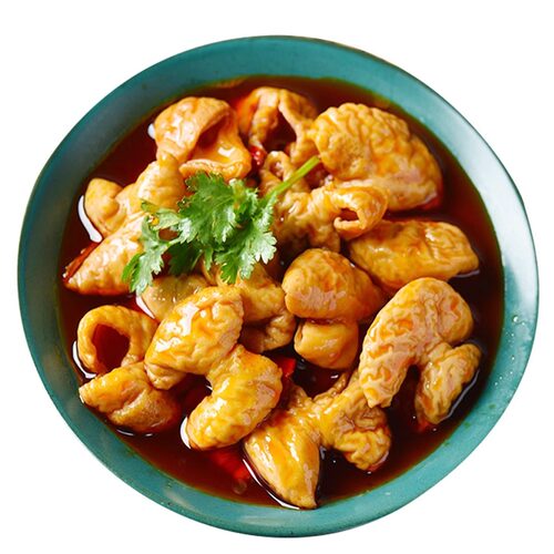 小愚娘江油肥肠即食四川特产新鲜红烧麻辣猪大肠熟食红油卤味零食 - 图3