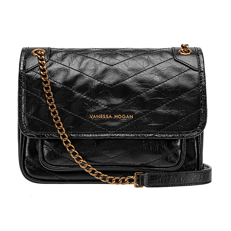 vh轻奢油蜡质感腋下2022新款斜挎包 vanessahogan女士包袋