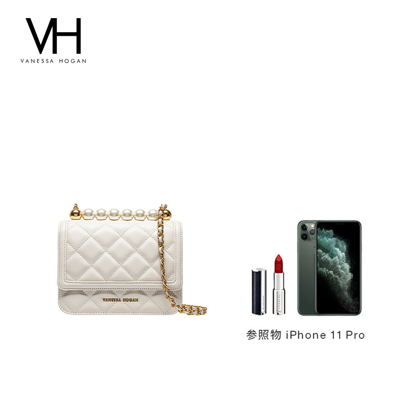 【6期免息】vh 2020新款潮菱格链条包 vanessahogan女士包袋
