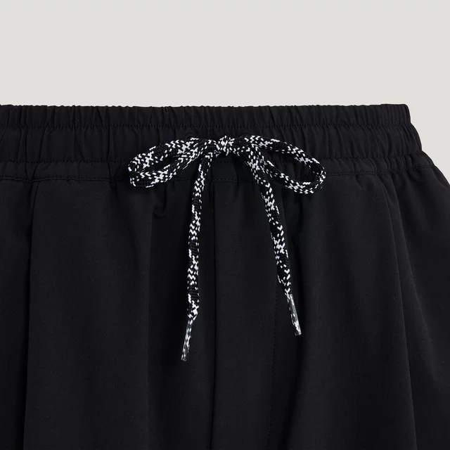 Adidas Men's Three Stripes Woven Drawstring Balloon Pants