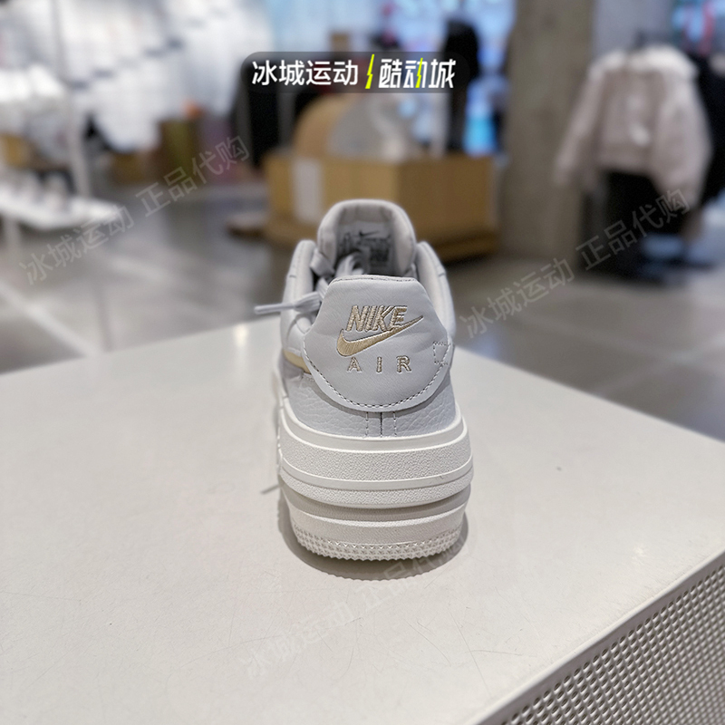 正品Nike/耐克AF1女子低帮空军一号Air Force 休闲板鞋DJ9946-002 - 图1