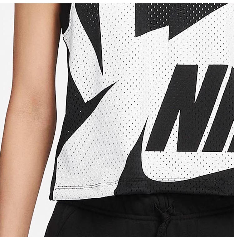 Nike/耐克2024年女子夏季速干印花休闲运动背心FN2257-110-010 - 图3