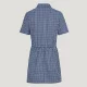 Clover women's plaid dress KU9401