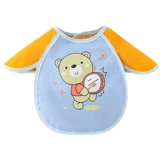 Детский водонепроницаемый нагрудник для еды, мультяшный слюнявчик для новорожденных для младенца, в западном стиле, с карманом