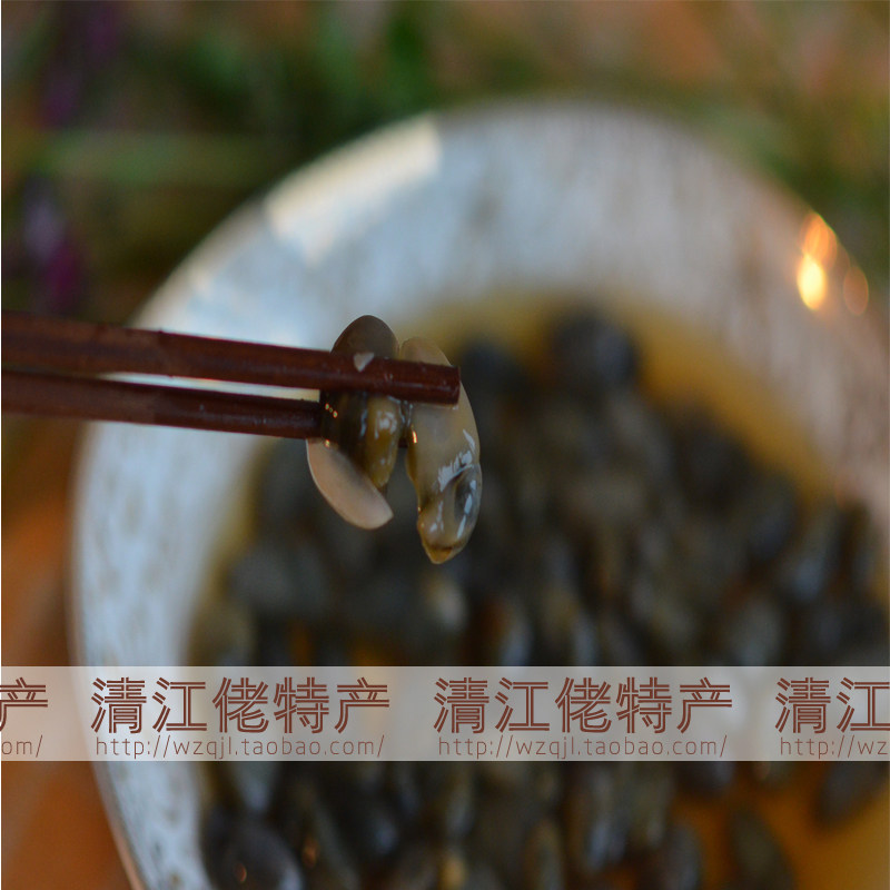 包邮温州特产 醉泥螺黄泥螺，贝类制品 1400g大桶装 开盖即食,淘宝优惠券,粉丝福利购,淘宝优惠卷