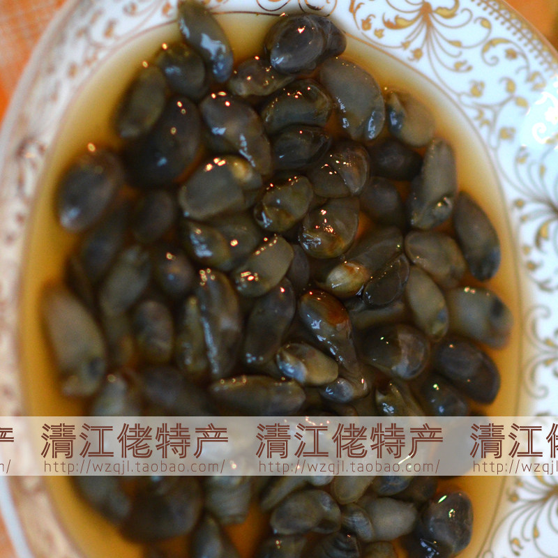 包邮温州特产 醉泥螺黄泥螺，贝类制品 1400g大桶装 开盖即食,淘宝优惠券,粉丝福利购,淘宝优惠卷