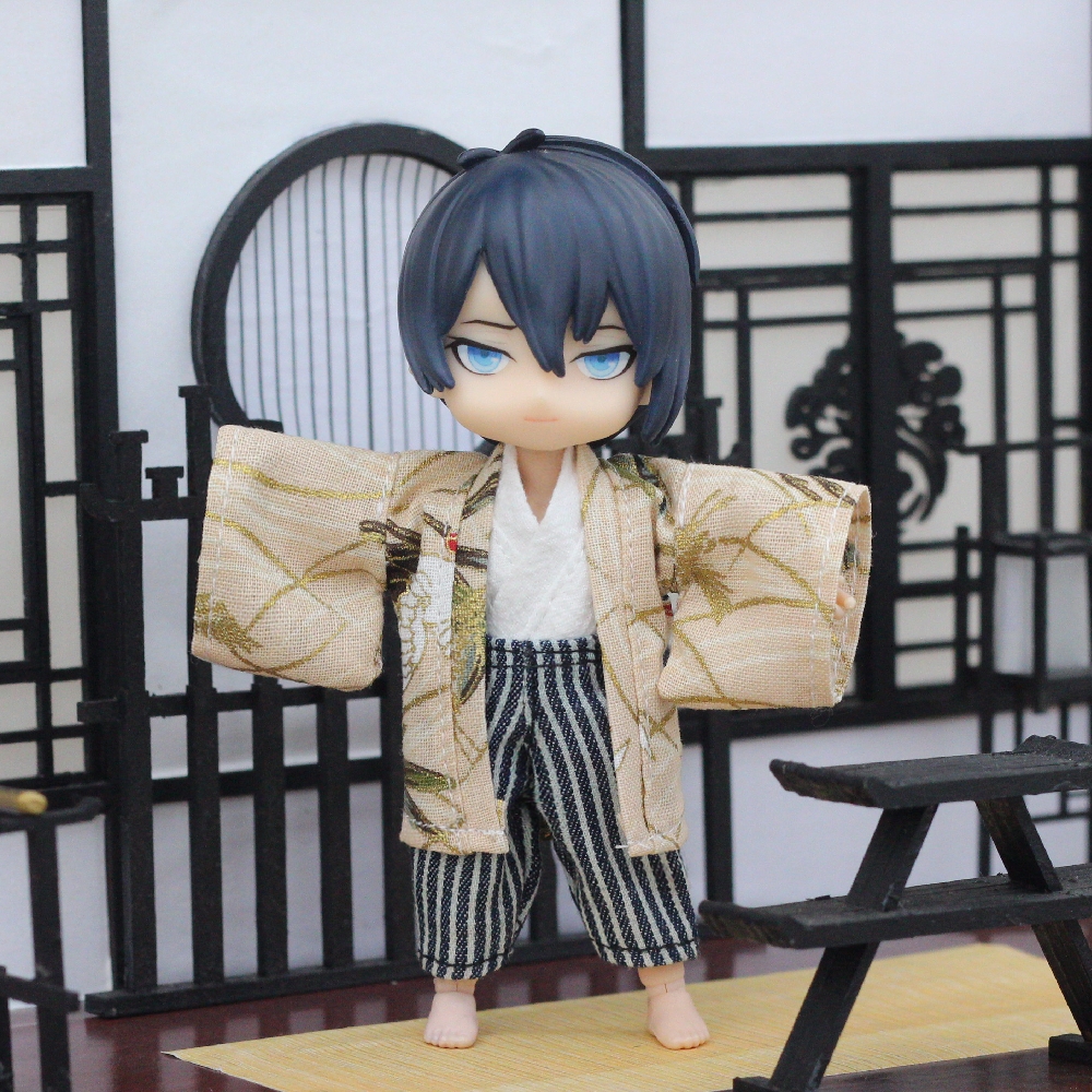 ob11娃娃衣服和服 浴衣套装 12分bjd素体GSC粘土人 body9 molly - 图2