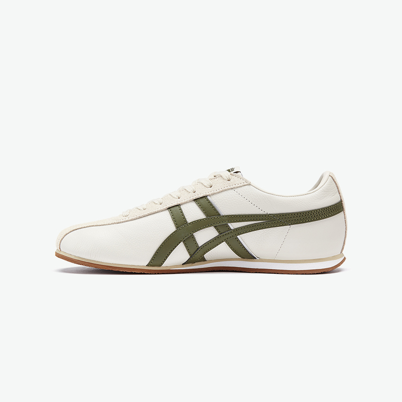 Onitsuka Tiger鬼塚虎FB TRAINER米色绿色男女鞋复古时尚休闲鞋 - 图1