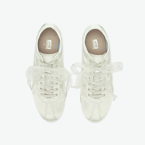 [新品]Onitsuka Tiger鬼塚虎RUNSPARK女款夏季米色复古运动休闲鞋 - 图2