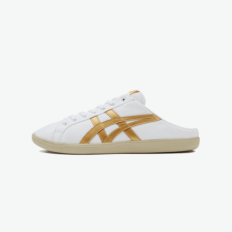 Onitsuka Tiger鬼塚虎DD TRAINER SABOT休闲半拖小白鞋休闲穆勒鞋-图1