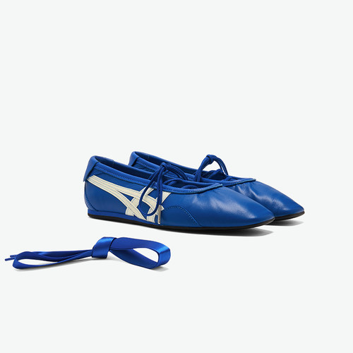 [新品]Onitsuka Tiger鬼塚虎GYMNARINA™女款蓝色芭蕾风休闲鞋 - 图1