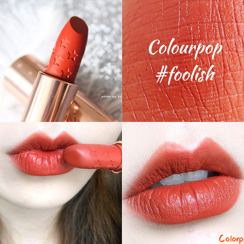 清仓 Colourpop卡拉泡泡Lux Lipstick星星口红唇膏Foolish/Gallop - 图0