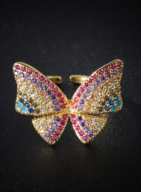 高级感气质仙气蝴蝶结奢小众开口