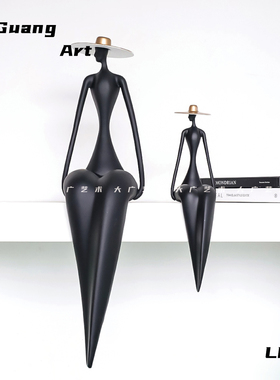 现代艺术软装雕塑树脂装饰摆件