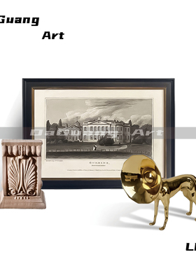 软装搭配样板间桌面饰品艺术摆件