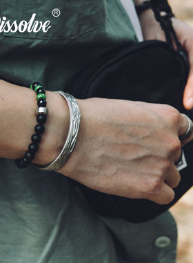 dissolve手镯男女复古ins钛钢