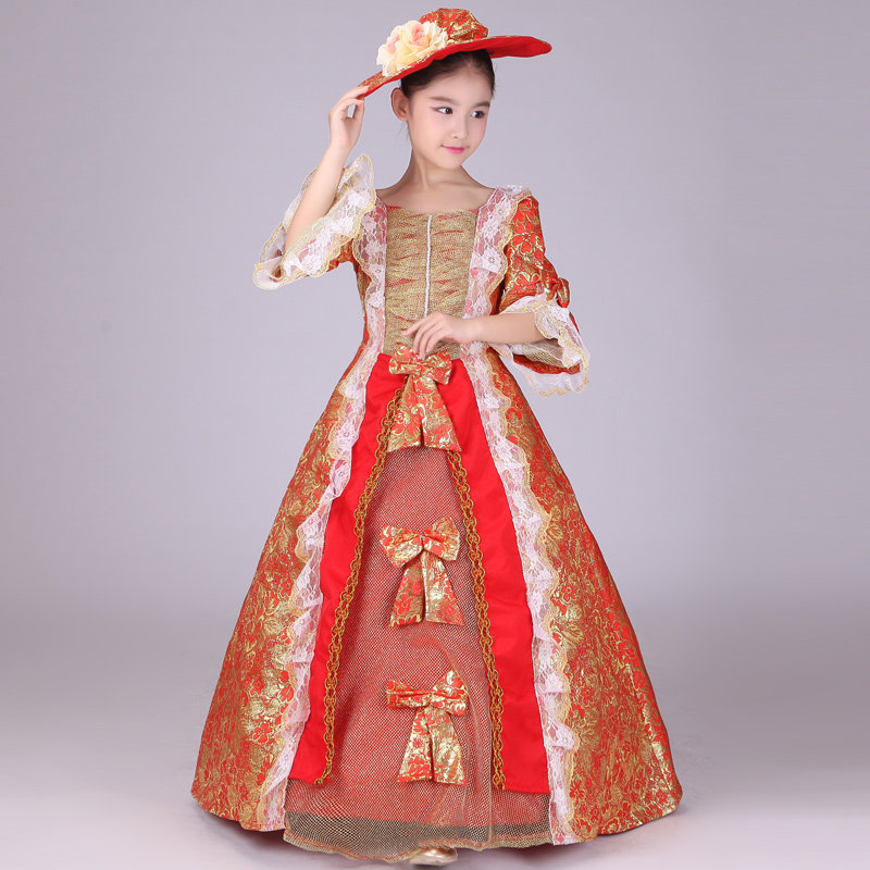 万圣节儿童模特走秀主持连衣裙生日宫廷洋气礼服女公主裙,淘宝优惠券,粉丝福利购,淘宝优惠卷