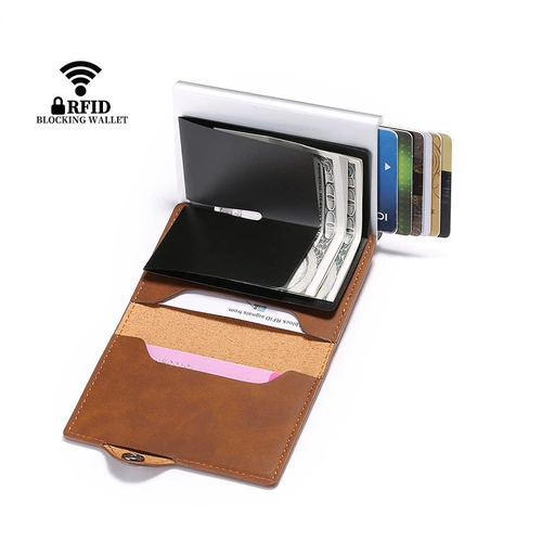 Ретро картхолдер, металлическая защитная сумка, анти-кража