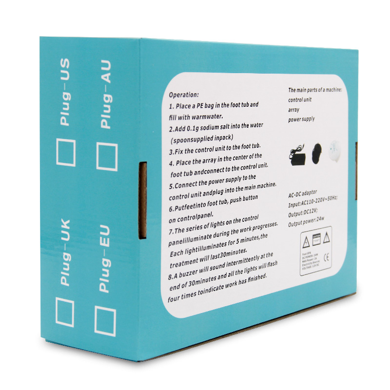 负离子排毒仪细胞清毒仪泡脚排毒机水疗仪细胞排毒仪 - 图0