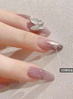 拉线镜面日系金银色5ml彩绘胶