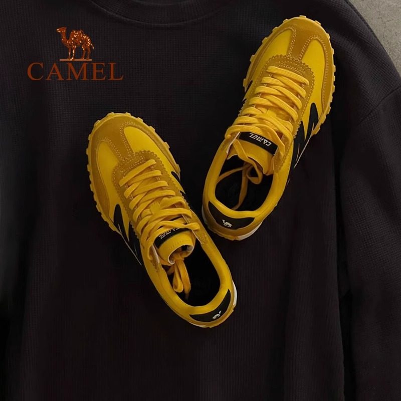 骆驼山海运动鞋女款2026春季新款女鞋防滑鞋子复古德训鞋男士板鞋,淘宝优惠券,粉丝福利购,淘宝优惠卷