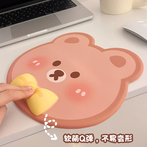 Мышка, напульсники, силиконовый трехмерный милый крем для рук с бантиком