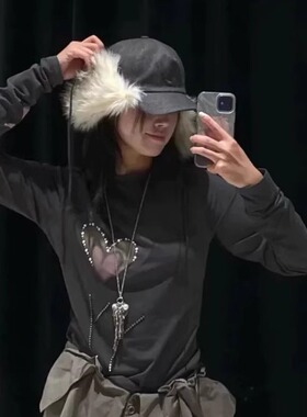 部分现货 open yy 25新款毛绒字母刺绣护耳雷锋帽棒球帽男女同款