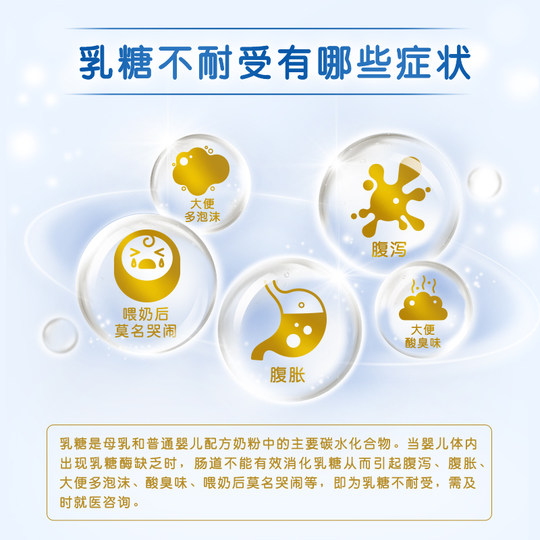 雀巢奶粉官方旗舰店雀巢安儿宁能恩无乳糖奶粉无乳糖婴儿配方奶粉