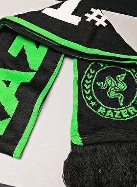 原装配件适用于Razer Team Esports雷蛇周边围巾收藏礼品周边
