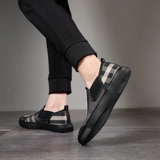 Мужская тканевая летняя дышащая трендовая обувь в стиле хип-хоп, в корейском стиле