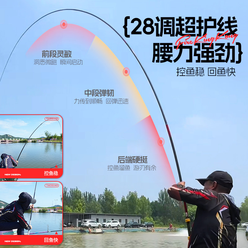 鱼栖林训青师调钓大物竿超硬护线烈火金刚暴力青鱼鲟鱼竿官方旗舰,淘宝优惠券,粉丝福利购,淘宝优惠卷