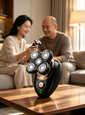约克男士电动自刮光头剃头理发器