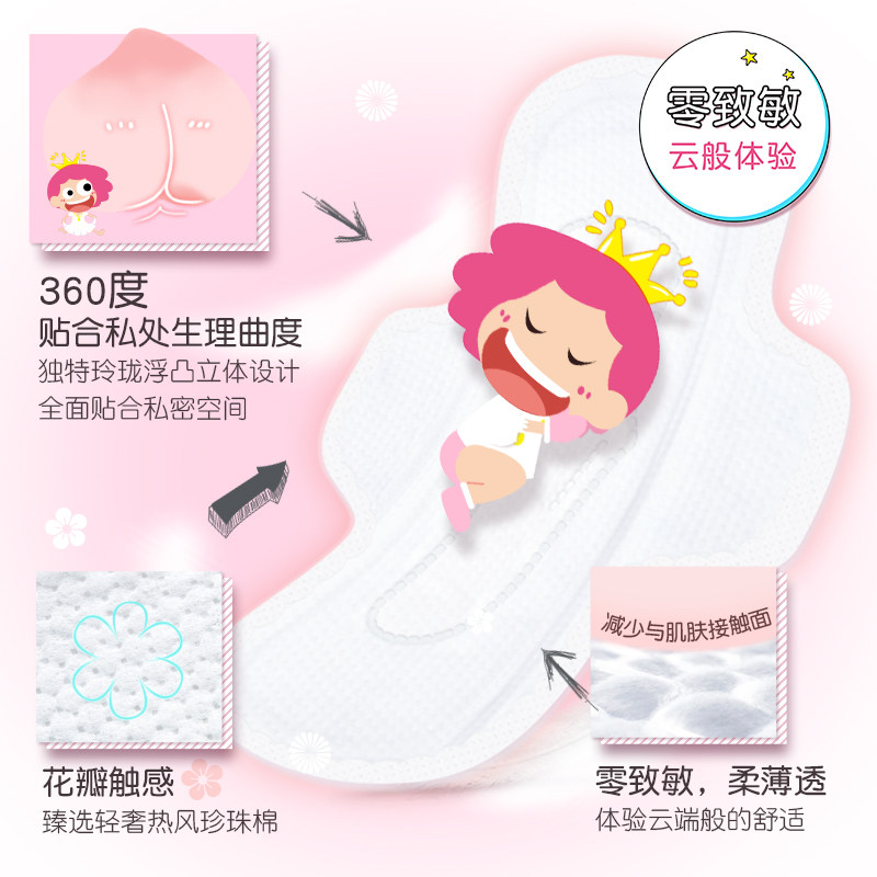 【良爽】全周期日夜用套组8包卫生巾 良爽卫生巾