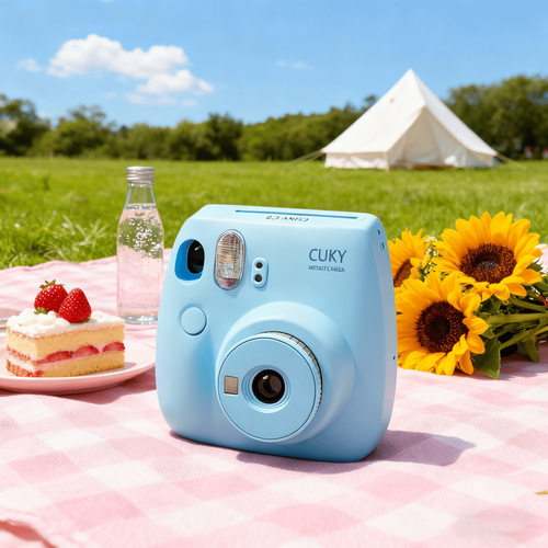 CUKY可喜拍立得相机一次成像拍立得mini12迷你相机拍立得相机套装 - 图0