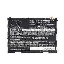 CS applique Samsung SM-P555Y SM-P555Y SM-T550 SM-T555 fabricant de batteries SM-T555 pour une alimentation directe