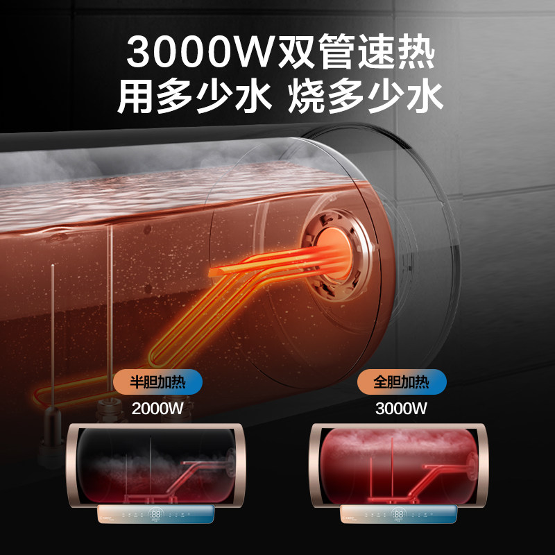 万和电家用卫生间洗澡80升电热水器 vanward万和电热水器