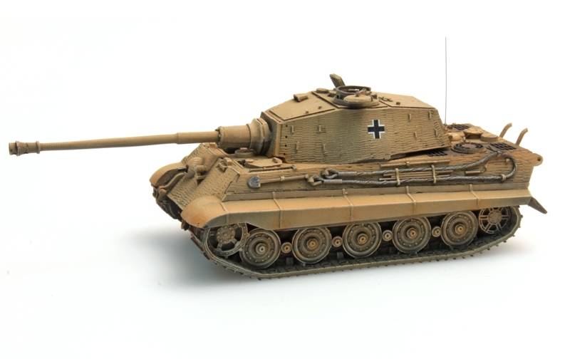 【缺】HO Artitec 387.17-CM Tiger II 虎王坦克成品系列