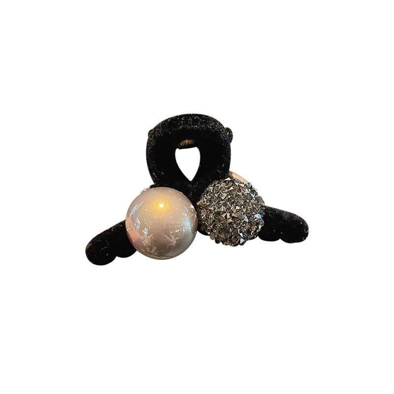 高级感珍珠发夹女小号抓夹前额头发夹子侧边刘海发卡秋冬边夹头饰,淘宝优惠券,粉丝福利购,淘宝优惠卷