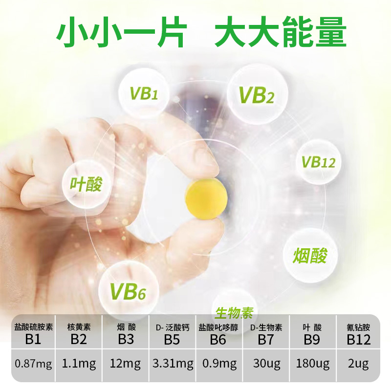 澳洲进口aurinda澳琳达维生素b族复合片男女士多种维生素正品官方 - 图1