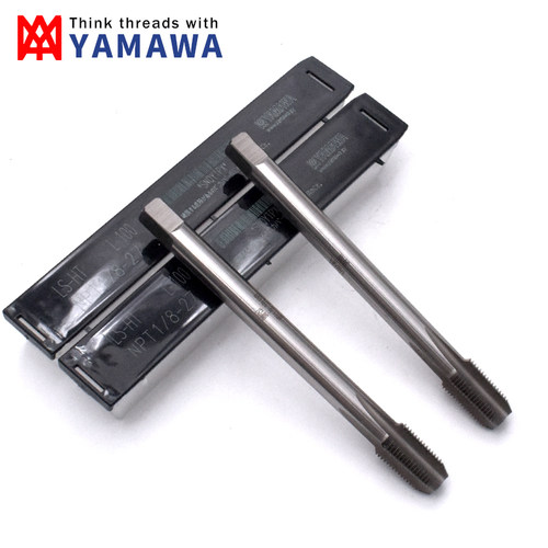 日本YAMAWA加长管牙直槽丝锥 PT1/8-28NPT1/4-18 G1/8-27机用丝攻 - 图0