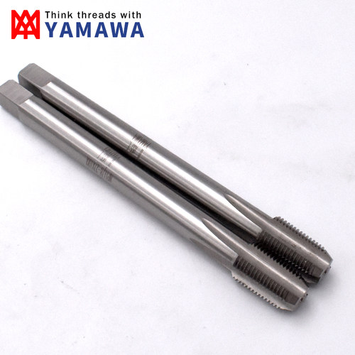 日本YAMAWA加长管牙直槽丝锥 PT1/8-28NPT1/4-18 G1/8-27机用丝攻 - 图1
