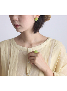 胡子手工串珠简约文艺日系小众女