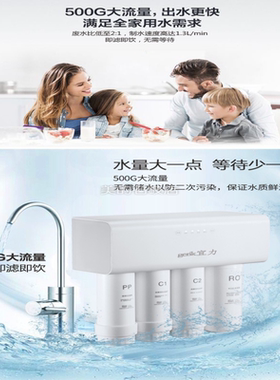 适配禹祺家用宜力净水器水之园通用滤芯RO/PP棉/活性炭纯水机滤芯