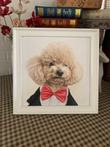 The head portrait is customized