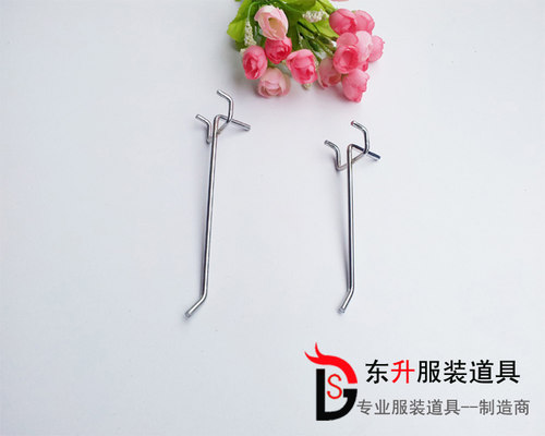 孔板挂钩三角挂钩心形挂钩苹果挂钩洞洞板挂钩挂架饰品挂钩 - 图2