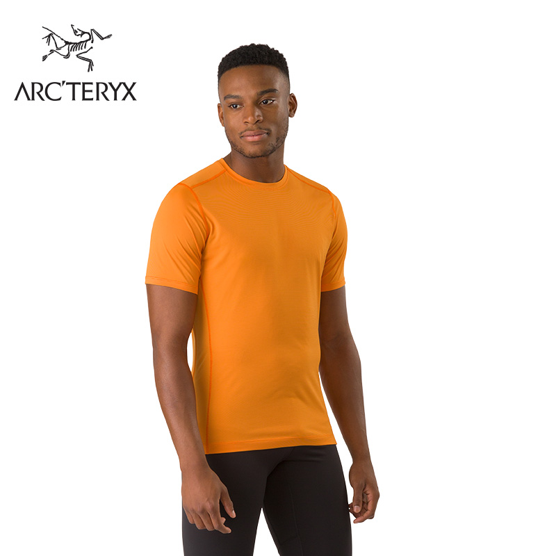 Arcteryx 始祖鳥男款吸溼排汗柔軟舒適短袖內衣快乾T恤 Phase SL