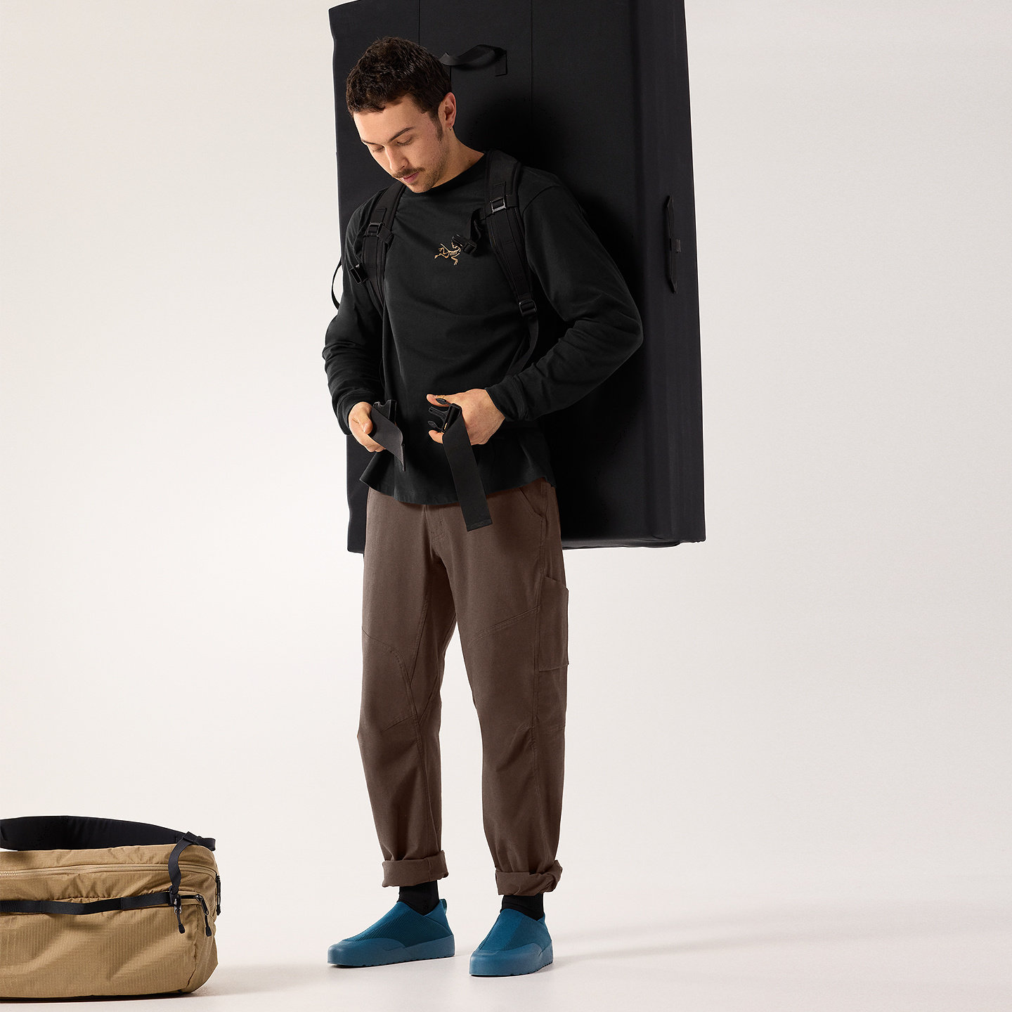 ARC'TERYX始祖鸟 KRAGG COTTON LS  男子 棉质长袖T恤,淘宝优惠券,粉丝福利购,淘宝优惠卷